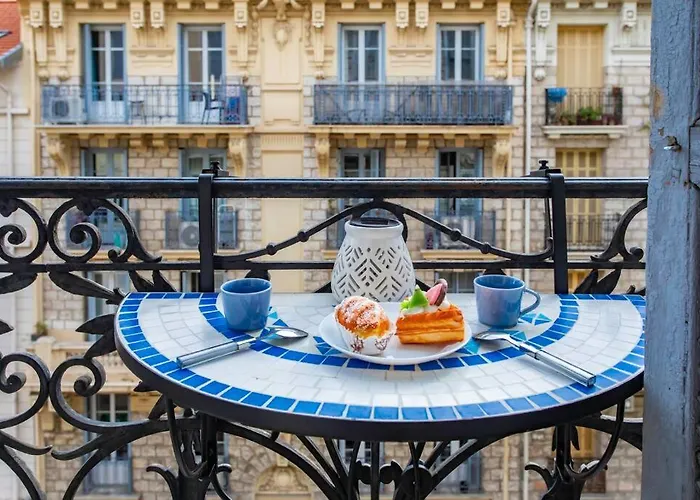 #61 1 Bdr Rossini Balcony Ac * ניס